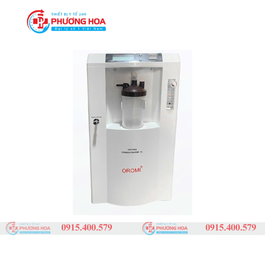  OROMI SZ-5AW – Máy tạo oxy 3L tích hợp xông khí dung